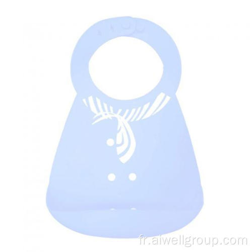 Bib de silicone de dessin animé pour bébé d&#39;alimentation imperméable